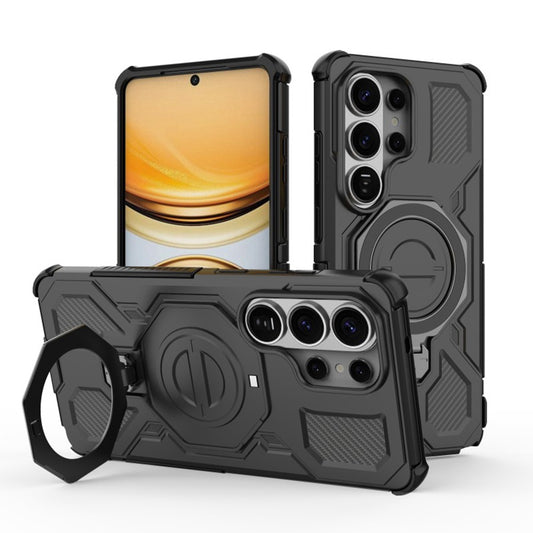 Hoes voor Samsung Galaxy S26 Ultra, Techsuit, Carbon Shield Pro, Zwart