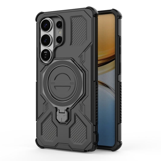 Hoes voor Samsung Galaxy S26 Ultra, Techsuit, Carbon Shield Pro, Zwart