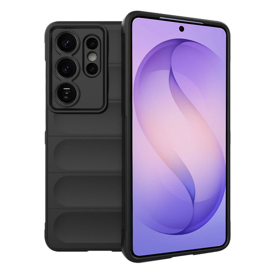 Hoes voor Samsung Galaxy S26 Ultra, Techsuit, Magic Shield, Zwart