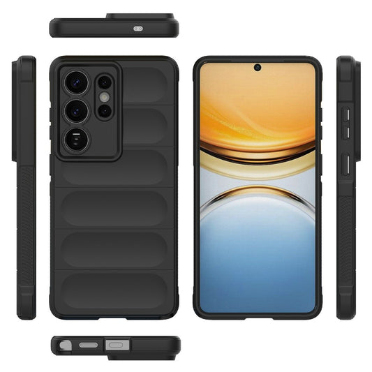 Hoes voor Samsung Galaxy S26 Ultra, Techsuit, Magic Shield, Zwart