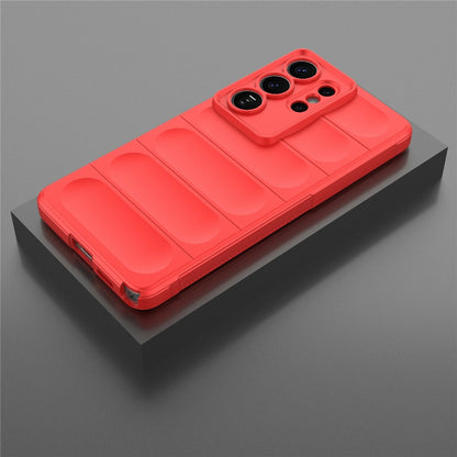 Hoesje voor Samsung Galaxy S26 Ultra, Techsuit, Magic Shield, Rood