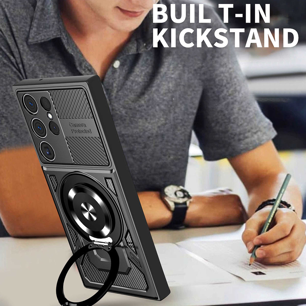 Case for Samsung Galaxy S26 Ultra S948, Techsuit, RuggedCam, Blue