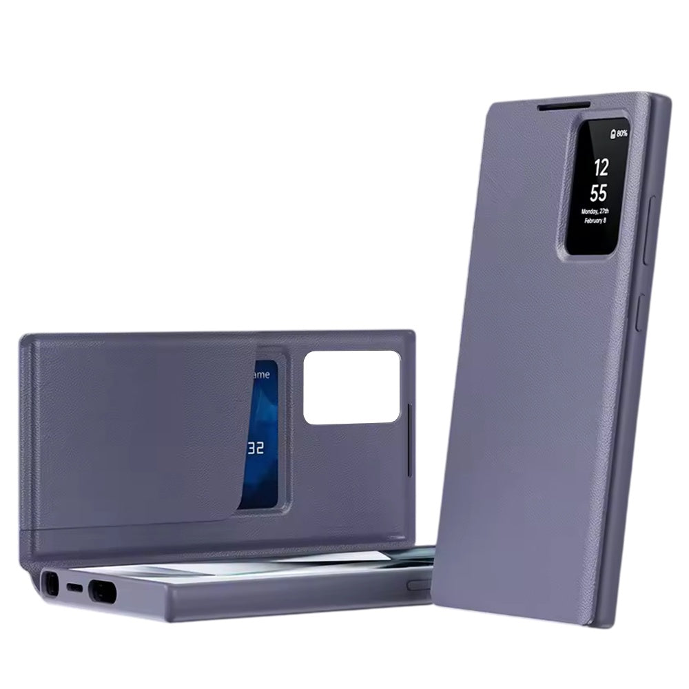 Hoes voor Samsung Galaxy S26 Ultra S948, Techsuit, SmartView, Paars