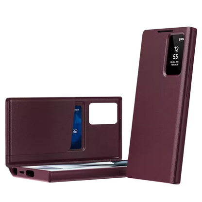 Case for Samsung Galaxy S26 Ultra S948, Techsuit, SmartView, Red