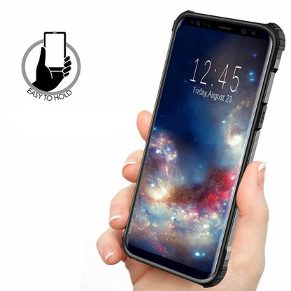 Hoes voor Samsung Galaxy S6 G920, Techsuit, Hybrid Armor, Zwart