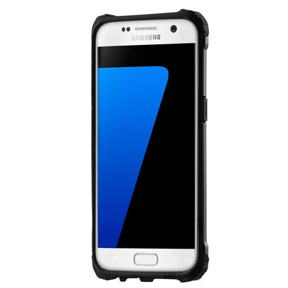 Hoes voor Samsung Galaxy S7 edge G935, Techsuit, Hybrid Armor, Zwart