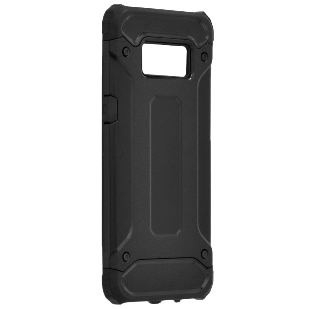 Hoes voor Samsung Galaxy S8 G950, Techsuit, Hybrid Armor, Zwart