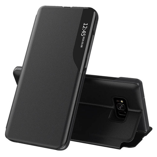 Hoes voor Samsung Galaxy S8+ G955, Techsuit, eFold, Zwart