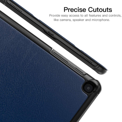 Hoes voor Samsung Galaxy Tab A 10.1 (2019), Techsuit, FoldPro, Blauw