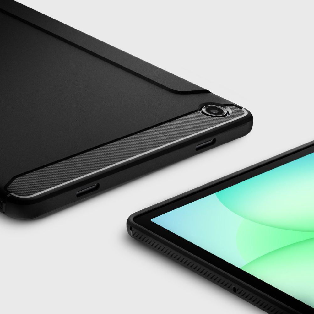 Hoes voor Samsung Galaxy Tab A11+, Spigen, Rugged Armor, Matzwart