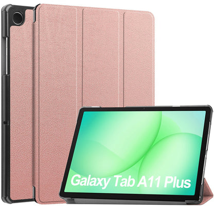 Hoes voor Samsung Galaxy Tab A11+ / Tab A9+, Techsuit, FoldPro, Roze