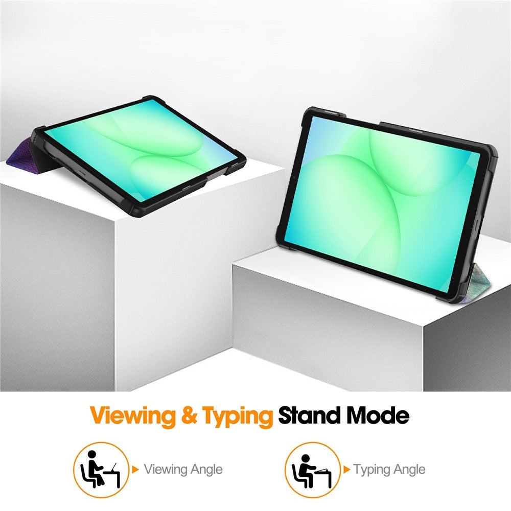Hoes voor Samsung Galaxy Tab A11 / Tab A9, Techsuit, FoldPro Galaxy Nieuw Model, Multicolor