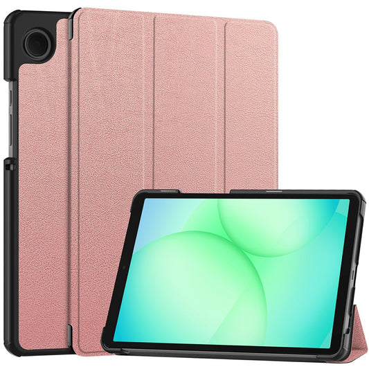 Hoes voor Samsung Galaxy Tab A11 / Tab A9, Techsuit, FoldPro, Rosé Goud
