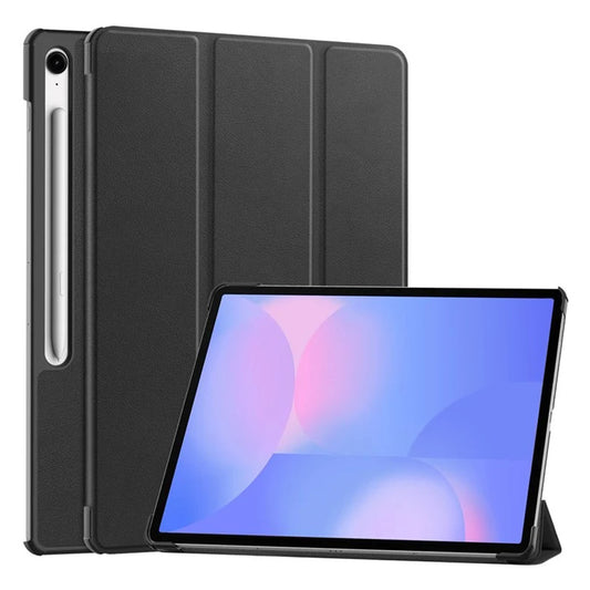 Hoes voor Samsung Galaxy Tab S10 FE+, Techsuit, FoldPro, Zwart