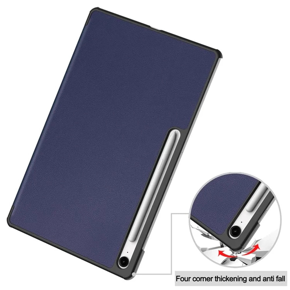 Hoes voor Samsung Galaxy Tab S10 FE+, Techsuit, FoldPro, Rood