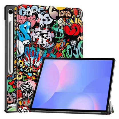 Hoes voor Samsung Galaxy Tab S10 FE+, Techsuit, FoldPro Urban Vibe, Multicolor