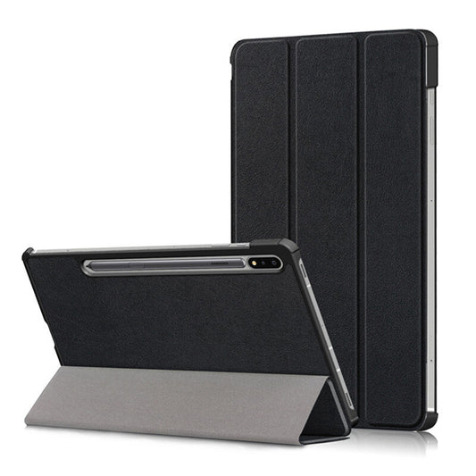 Hoes voor Samsung Galaxy Tab S10 Ultra / Tab S9 Ultra / Tab S8 Ultra, Techsuit, FoldPro, Zwart