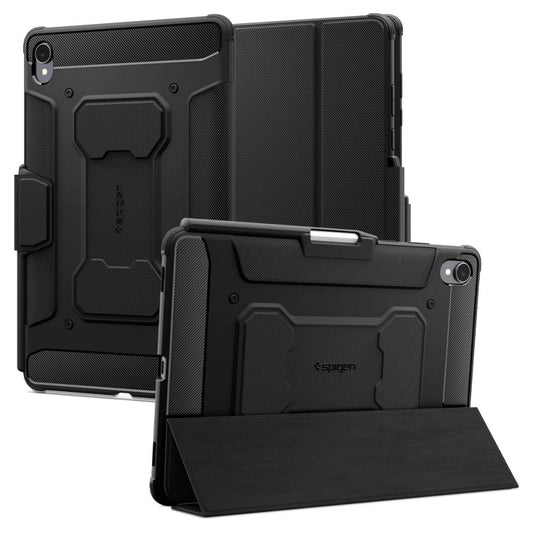 Hoes voor Samsung Galaxy Tab S11, Spigen, Rugged Armor Pro, Zwart ACS10149