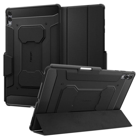 Hoes voor Samsung Galaxy Tab S11 Ultra, Spigen, Rugged Armor Pro, Zwart ACS10150
