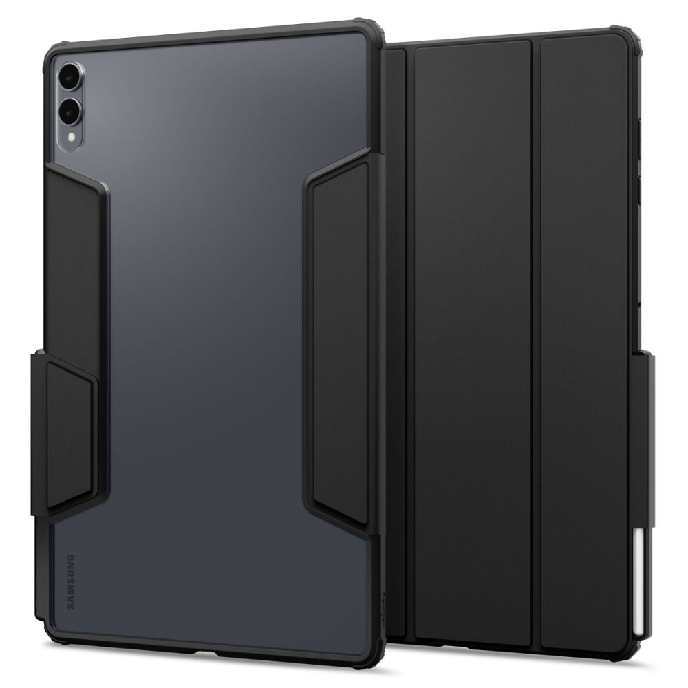 Hoes voor Samsung Galaxy Tab S11 Ultra, Spigen, Ultra Hybrid Pro, Zwart