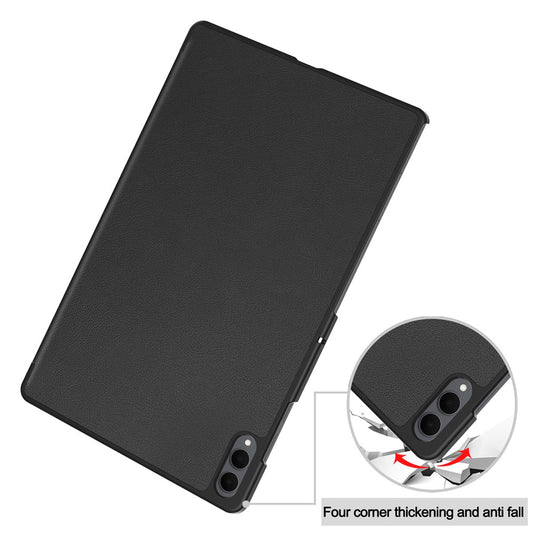 Hoes voor Samsung Galaxy Tab S11 Ultra, Techsuit, FoldPro, Zwart