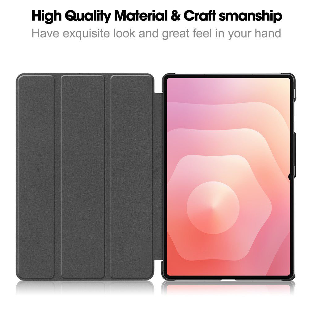 Hoes voor Samsung Galaxy Tab S11 Ultra, Techsuit, FoldPro, Zwart