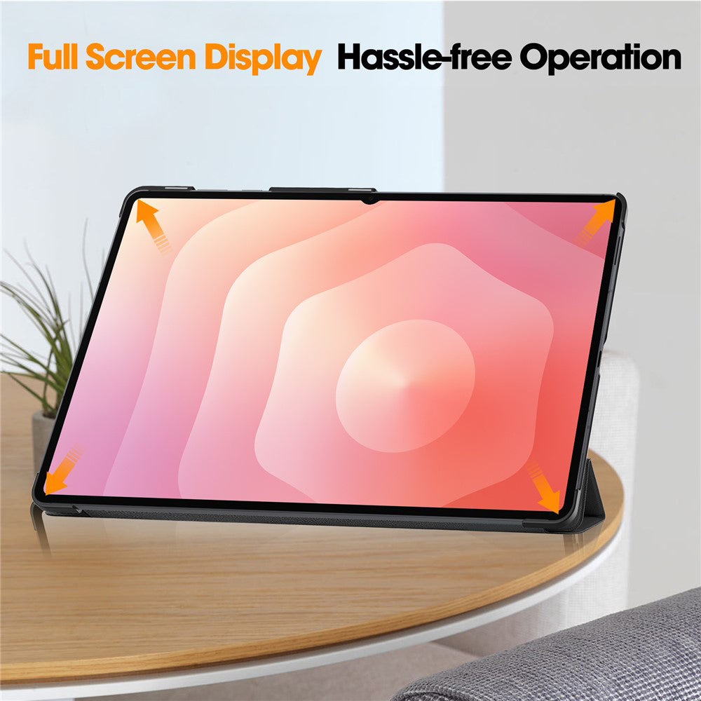 Hoes voor Samsung Galaxy Tab S11 Ultra, Techsuit, FoldPro, Zwart
