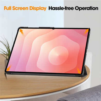 Hoes voor Samsung Galaxy Tab S11 Ultra, Techsuit, FoldPro, Zwart