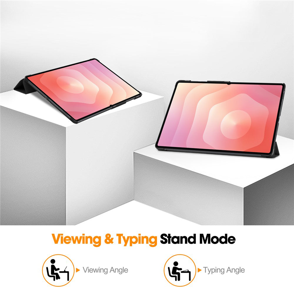 Hoes voor Samsung Galaxy Tab S11 Ultra, Techsuit, FoldPro, Zwart