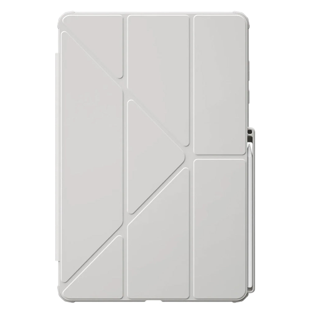 Hoes voor Samsung Galaxy Tab S12 Plus, Spigen, Air Skin Pro, grijs ACS11824