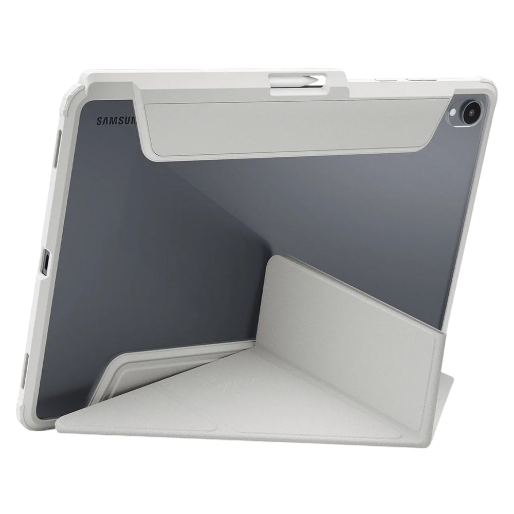 Hoes voor Samsung Galaxy Tab S12 Plus, Spigen, Air Skin Pro, grijs ACS11824