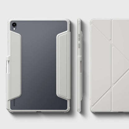 Hoes voor Samsung Galaxy Tab S12 Plus, Spigen, Air Skin Pro, grijs ACS11824