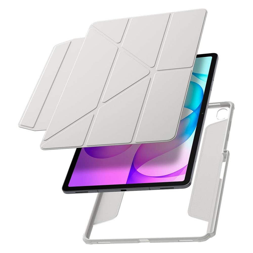 Hoes voor Samsung Galaxy Tab S12 Plus, Spigen, Air Skin Pro, grijs ACS11824
