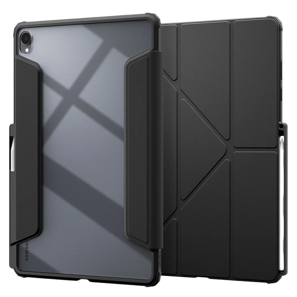 Hoesje voor Samsung Galaxy Tab S12 Plus, Spigen, Air Skin Pro, zwart ACS11823