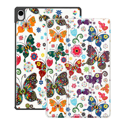 Hoes voor Samsung Galaxy Tab S12 Plus, Techsuit, FoldPro Butterfly, Multicolor