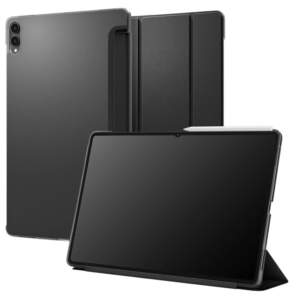 Hoes voor Samsung Galaxy Tab S12 Ultra / Tab S11 Ultra, Spigen, Liquid Air Folio, zwart ACS11821