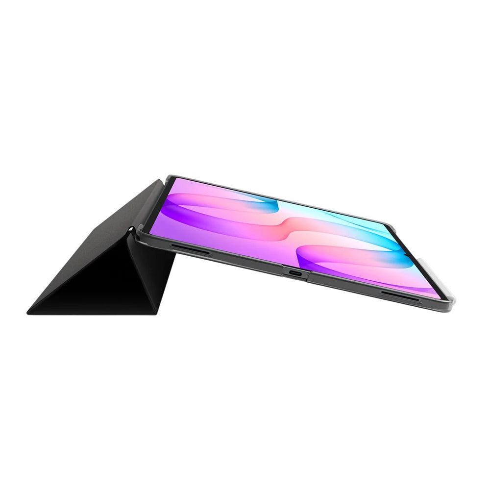 Hoes voor Samsung Galaxy Tab S12 Ultra / Tab S11 Ultra, Spigen, Liquid Air Folio, zwart ACS11821