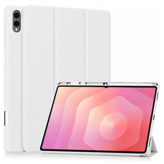 Hoes voor Samsung Galaxy Tab S12 Ultra / Tab S11 Ultra, Techsuit, Flex Trifold, Grijs