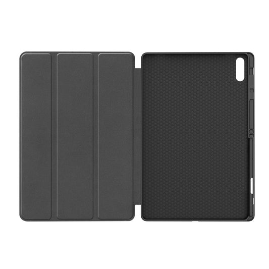 Hoes voor Samsung Galaxy Tab S12 Ultra / Tab S11 Ultra, Techsuit, Flex Trifold, Paars