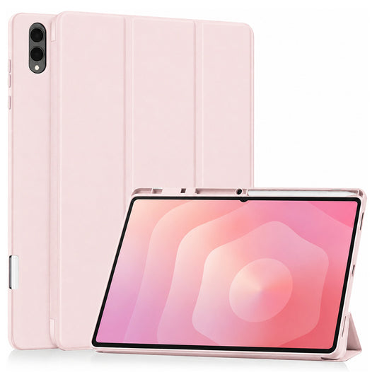 Hoes voor Samsung Galaxy Tab S12 Ultra / Tab S11 Ultra, Techsuit, Flex Trifold, Roze