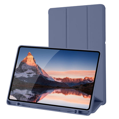 Hoes voor Samsung Galaxy Tab S6 Lite (2024) / Tab S6 Lite (2022) / Tab S6 Lite (2020), Techsuit, Flex Trifold, Paars