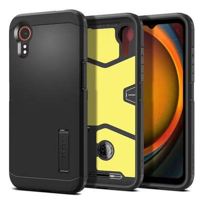 Hoes voor Samsung Galaxy Xcover7 G556, Spigen, Tough Armor, Zwart ACS07505