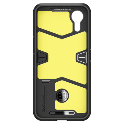 Hoes voor Samsung Galaxy Xcover7 G556, Spigen, Tough Armor, Zwart ACS07505