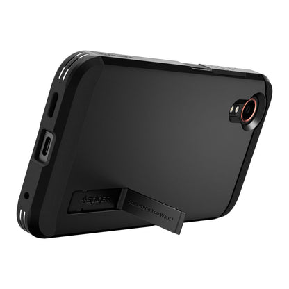 Hoes voor Samsung Galaxy Xcover7 G556, Spigen, Tough Armor, Zwart ACS07505