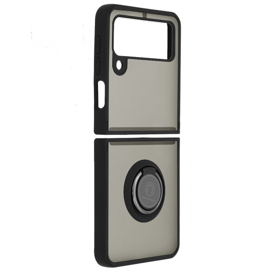 Hoesje voor Samsung Galaxy Z Flip3 5G F711, Techsuit, Glinth, Zwart