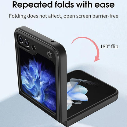 Hoes voor Samsung Galaxy Z Flip7 FE F761 / Z Flip6 F741, Techsuit, CamGuard Pro, Zwart