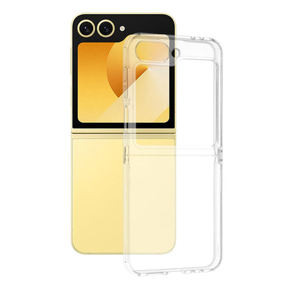 Hoes voor Samsung Galaxy Z Flip7 FE F761 / Z Flip6 F741, Techsuit, Helder, Transparant