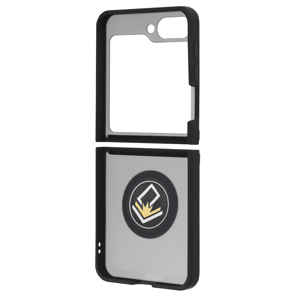 Hoes voor Samsung Galaxy Z Flip7 FE F761 / Z Flip6 F741, Techsuit, Glinth, Zwart