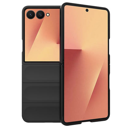 Hoes voor Samsung Galaxy Z Flip7 F766, Techsuit, Magic Shield, Zwart