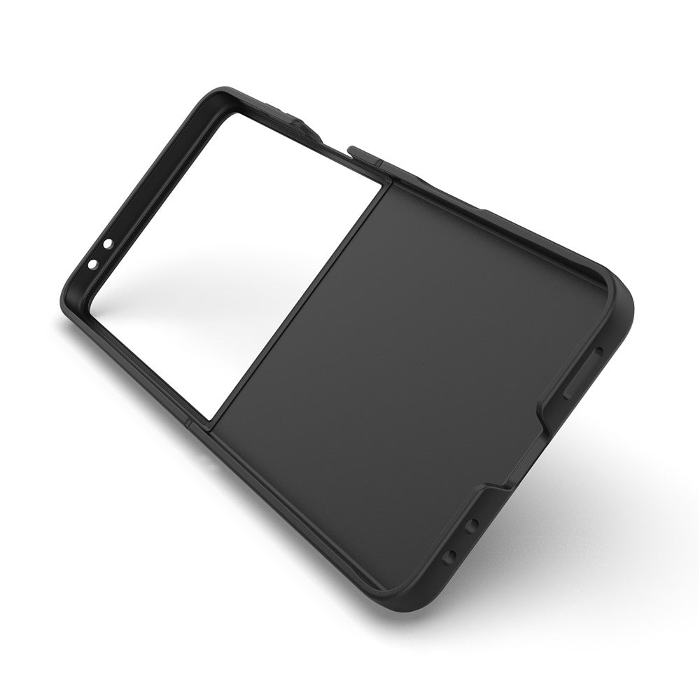 Hoes voor Samsung Galaxy Z Flip7 F766, Techsuit, Magic Shield, Zwart